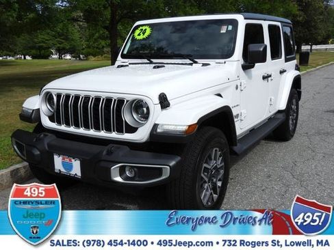 Used 2024 Jeep Wrangler Sahara w/ Technology Group image 1