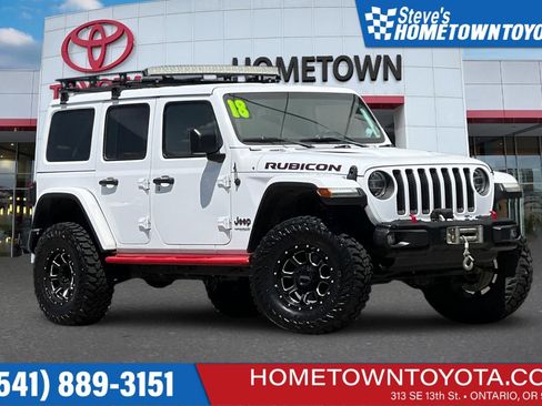 Used 2018 Jeep Wrangler Unlimited Rubicon AWD/4WD image 1