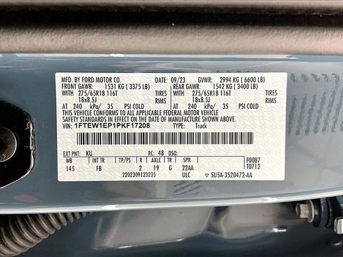 Used 2023 Ford F150 XLT w/ Equipment Group 302A High image 36