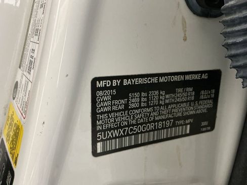 Used 2016 BMW X3 xDrive35i image 35