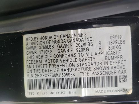 Used 2019 Honda Civic LX image 33