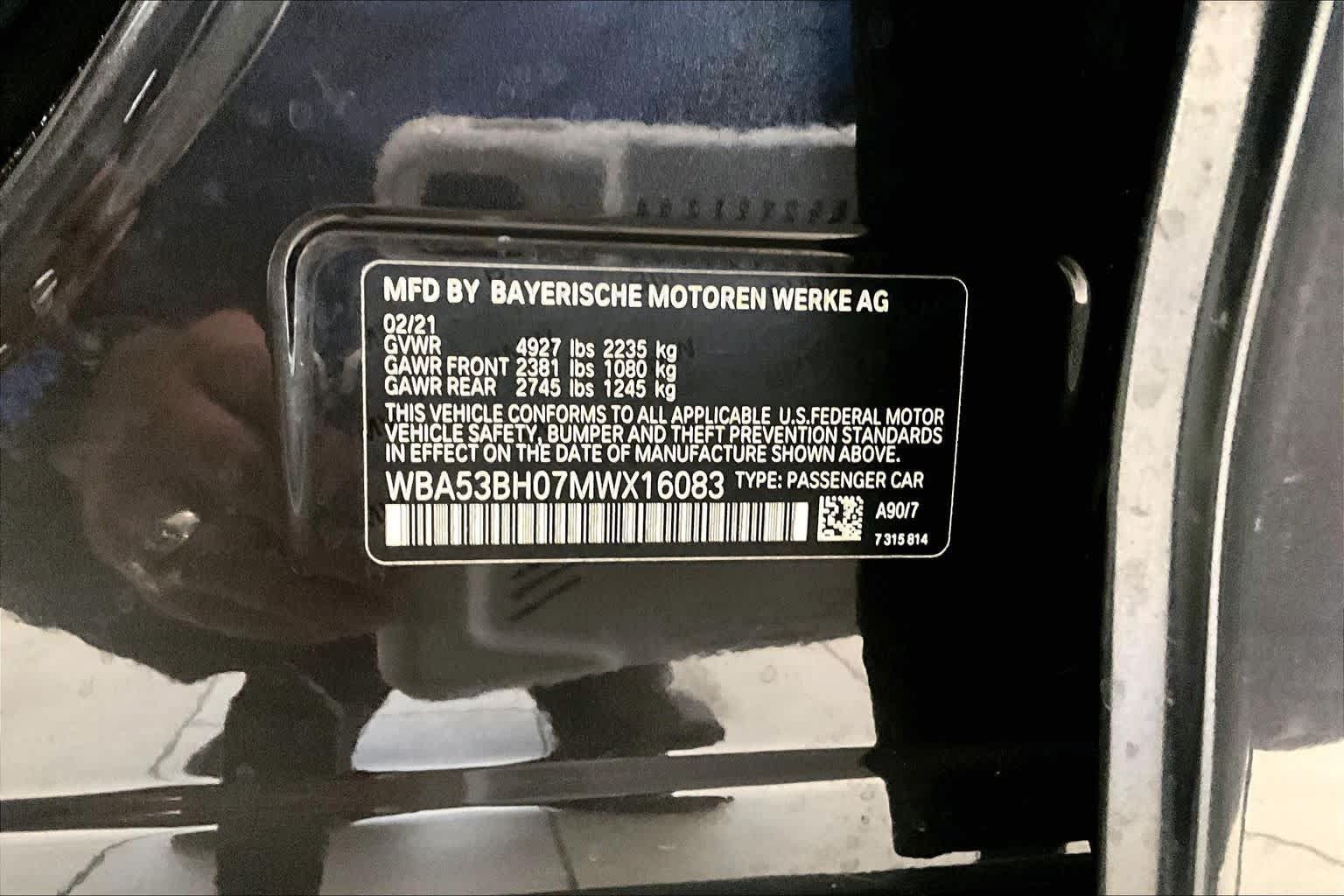 Used 2021 BMW 530i w/ M Sport Package RWD image 31