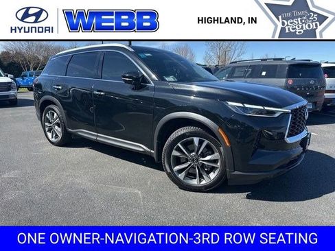 Used 2023 INFINITI QX60 Luxe w/ Vision Package AWD/4WD image 2