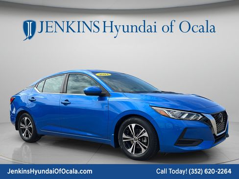 Used 2021 Nissan Sentra SV FWD image 1