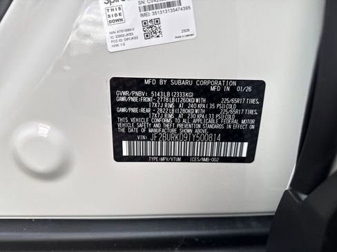 New 2026 Subaru Outback Wilderness AWD/4WD image 21