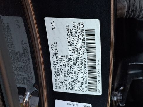 Certified 2023 Honda Accord LX image 26