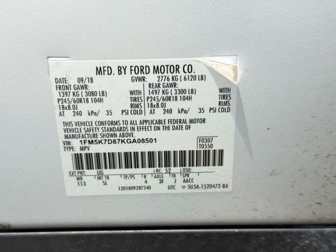 Used 2019 Ford Explorer XLT w/ Equipment Group 202A FWD image 18