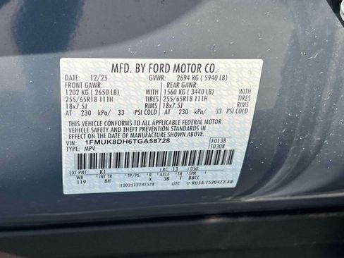 Used 2026 Ford Explorer Active AWD/4WD image 25