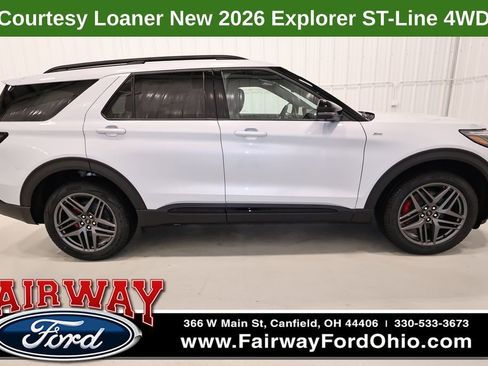 New 2026 Ford Explorer ST-Line w/ ST-Line Street Pack AWD/4WD image 1