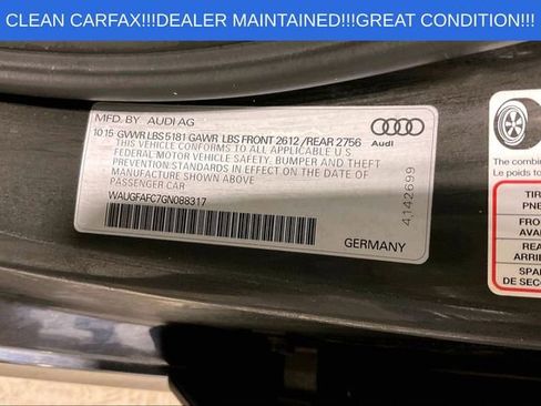 Certified 2016 Audi A6 2.0T Premium Plus w/ Premium Plus Package AWD/4WD image 35