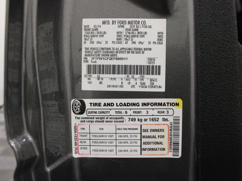 Used 2014 Ford F150 XLT w/ Equipment Group 302A Luxury RWD image 31