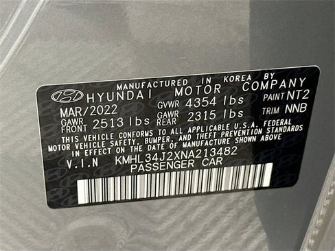 Used 2022 Hyundai Sonata Limited w/ Cargo Package image 32