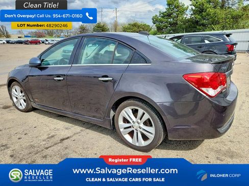 Used 2015 Chevrolet Cruze LTZ w/ Sun, Sound and Sport Package image 3