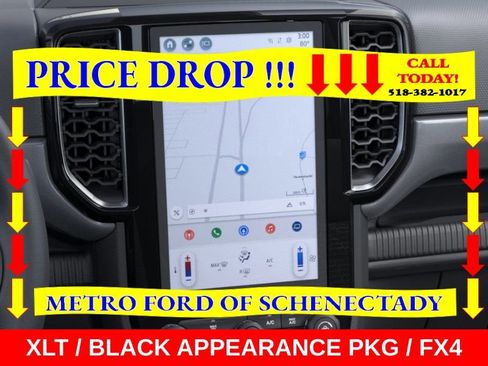 New 2025 Ford Ranger XLT w/ Black Appearance Package AWD/4WD image 14