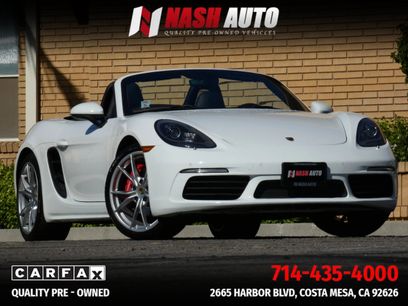 Used 2017 Porsche 718 Boxster S