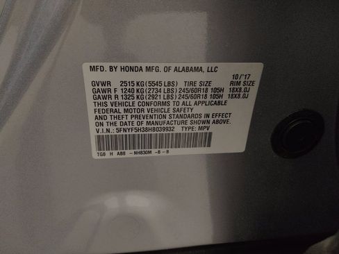Used 2017 Honda Pilot EX image 33