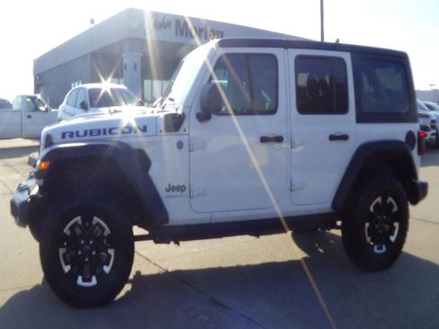 Certified 2025 Jeep Wrangler Unlimited Rubicon 4xe w/ Safety Group AWD/4WD image 1