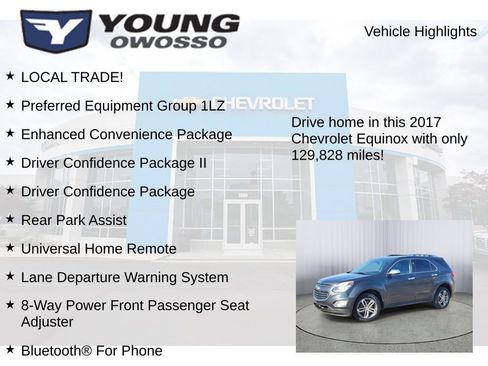 Used 2017 Chevrolet Equinox Premier w/ Enhanced Convenience Package image 8
