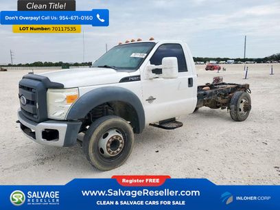 Used 2014 Ford F550 2WD Regular Cab Super Duty
