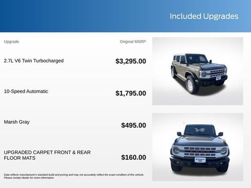 New 2026 Ford Bronco Heritage Edition AWD/4WD image 21
