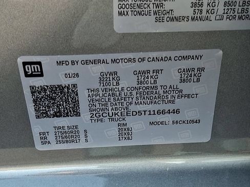 New 2026 Chevrolet Silverado 1500 RST AWD/4WD image 17