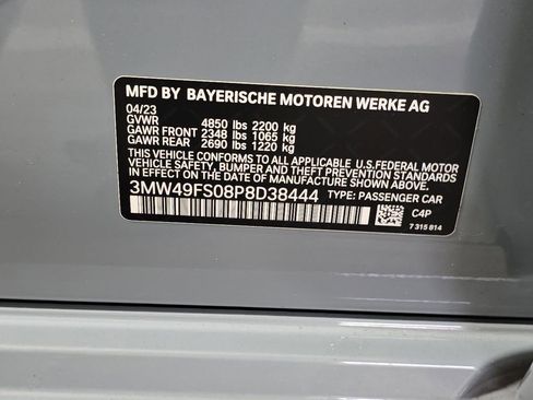 Used 2023 BMW M340i w/ Shadowloine Package RWD image 33
