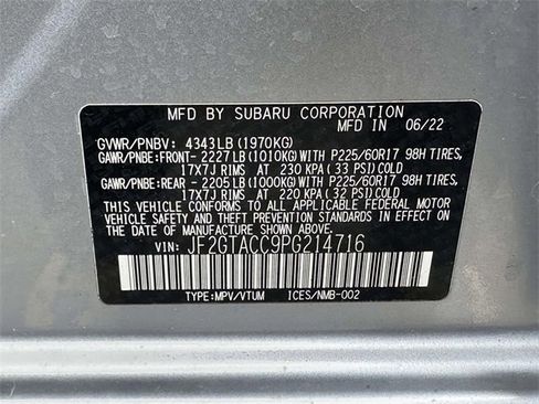 Used 2023 Subaru Crosstrek 2.0i Premium image 31