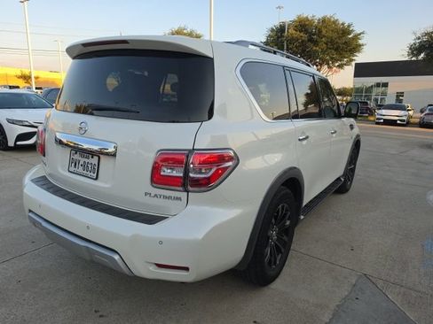 Used 2017 Nissan Armada Platinum w/ Interior Lighting Package AWD/4WD image 3