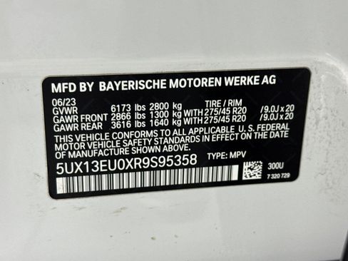 Used 2024 BMW X5 sDrive40i w/ Parking Assistance Package RWD image 30