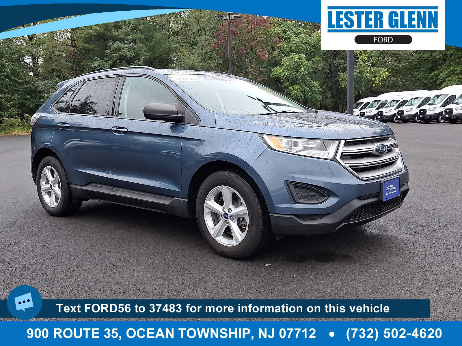 Certified 2018 Ford Edge SE AWD/4WD image 1