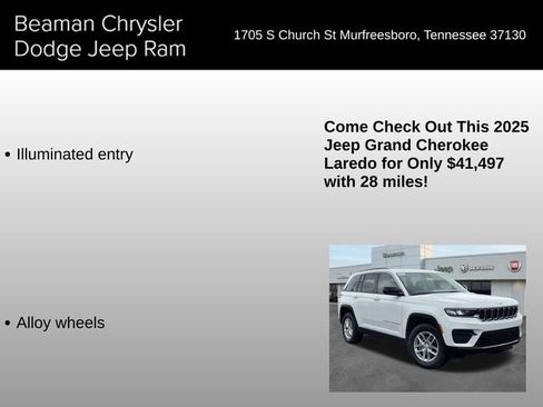 New 2025 Jeep Grand Cherokee Laredo w/ Luxury Tech Group I AWD/4WD image 10