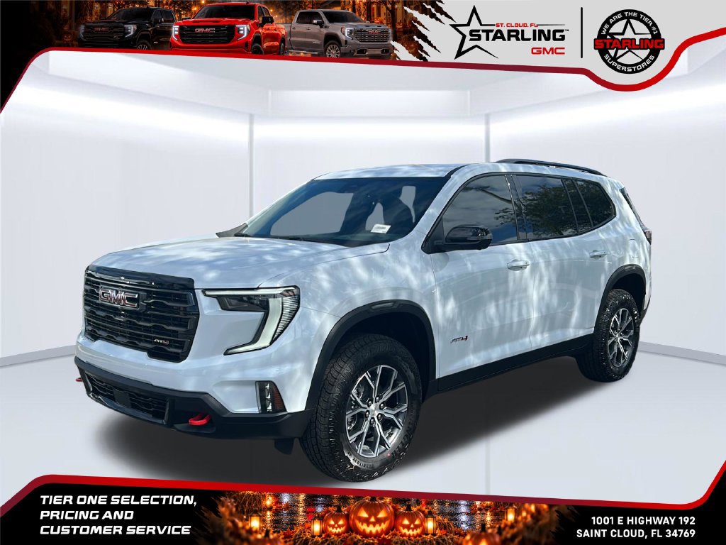 New 2026 GMC Acadia AT4 w/ Luxury Package AWD/4WD 360° Tour