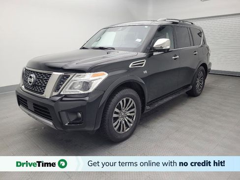 Used 2019 Nissan Armada Platinum w/ Captain's Chairs Package image 1