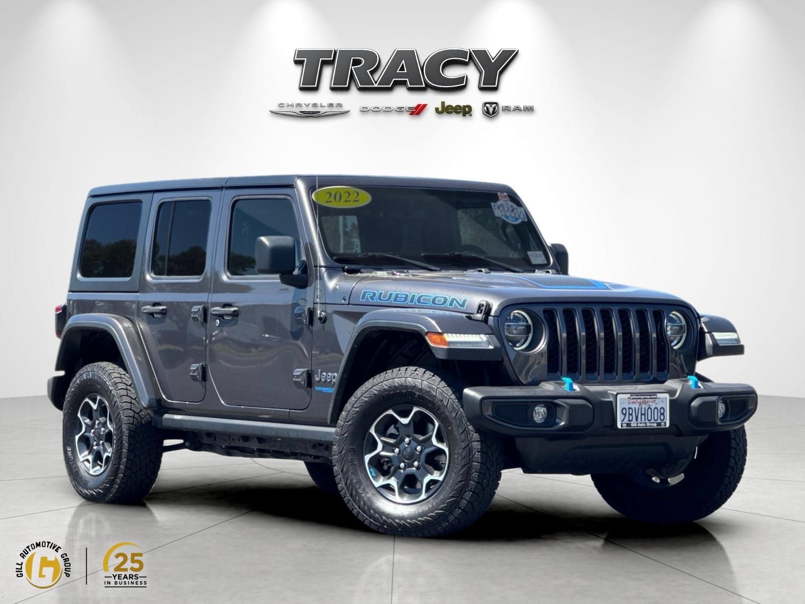Used 2022 Jeep Wrangler Unlimited Rubicon 4xe w/ Cold Weather Group AWD/4WD image 1