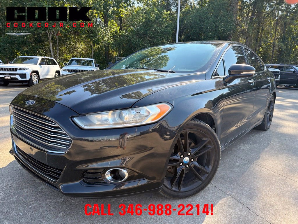 Used 2013 Ford Fusion Titanium w/ Titanium Driver Assist Pkg FWD image 1
