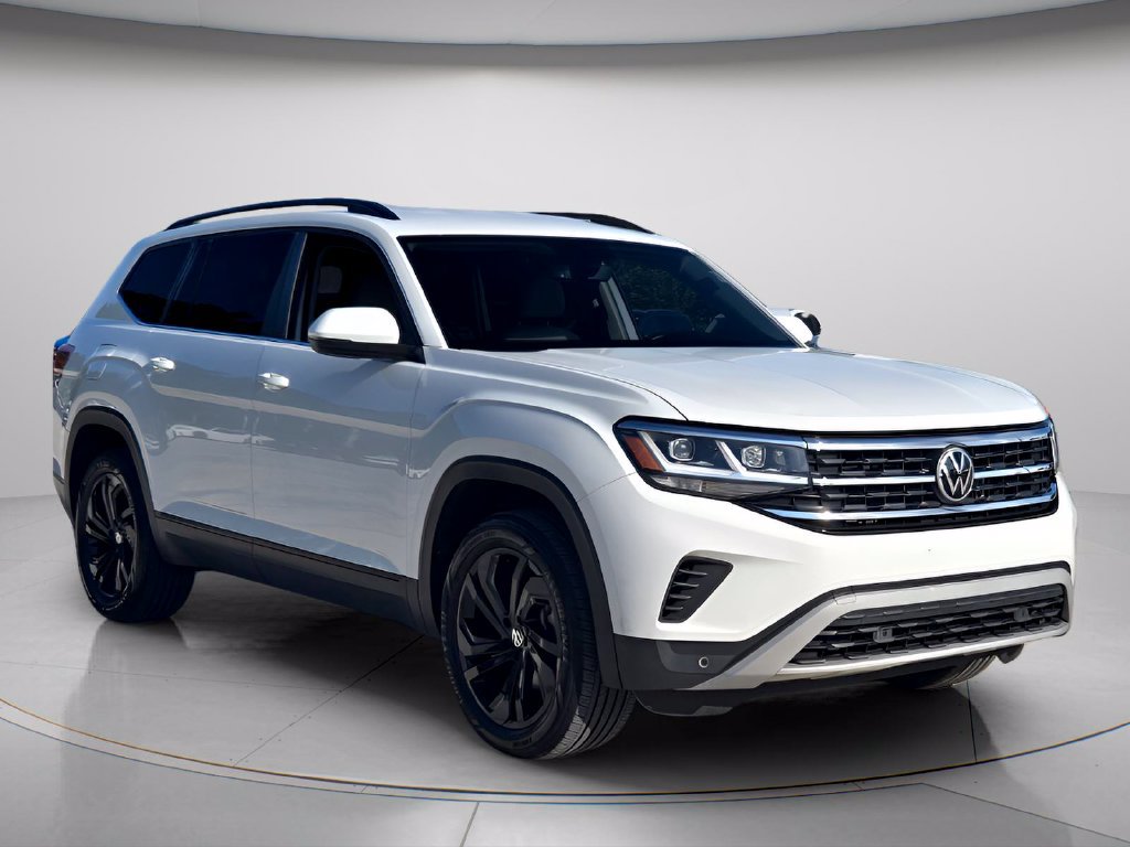 Used 2022 Volkswagen Atlas SE w/ Black Wheel Package FWD image 8