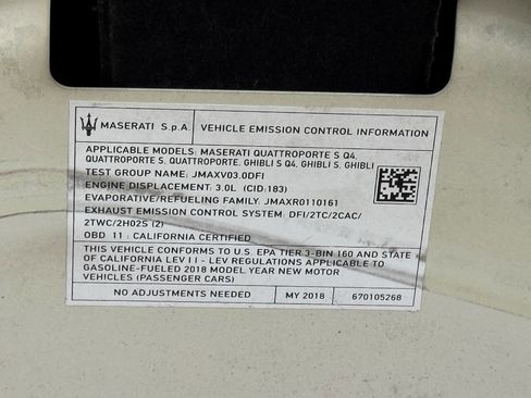 Used 2018 Maserati Ghibli S GranSport image 87