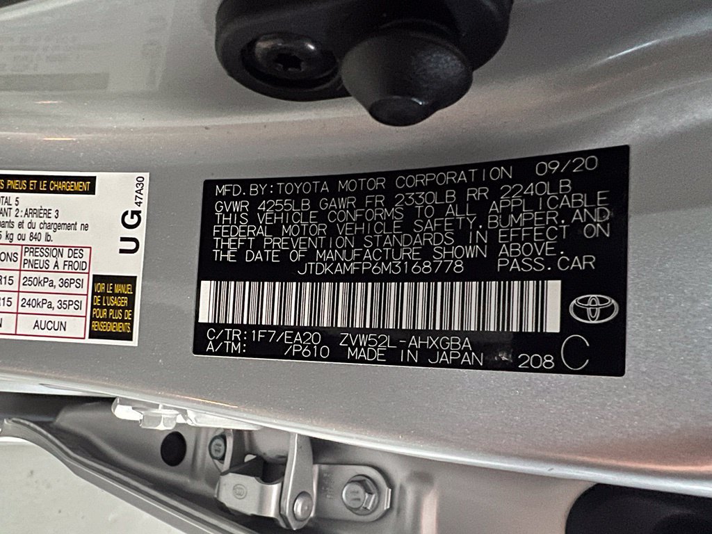 Certified 2021 Toyota Prius Prime XLE FWD image 45