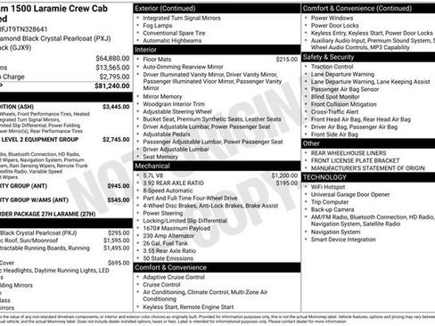 Used 2026 RAM 1500 Laramie w/ Night Edition AWD/4WD image 61