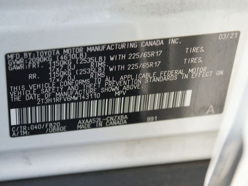 Used 2021 Toyota RAV4 LE FWD image 24