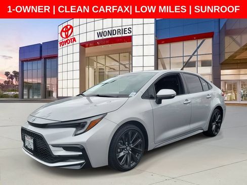 Used 2025 Toyota Corolla SE w/ SE Premium Package FWD image 2