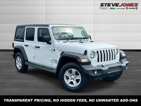 Used 2021 Jeep Wrangler Unlimited Sport w/ Cold Weather Group AWD/4WD image 1