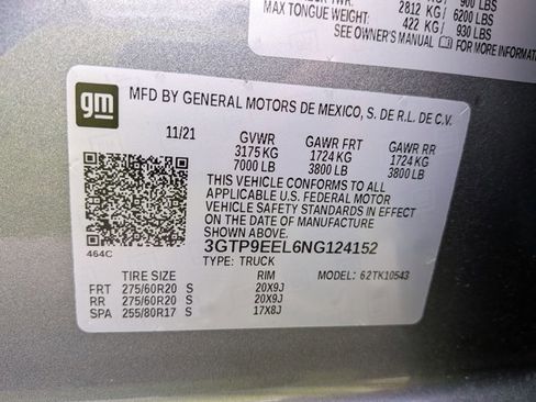 Used 2022 GMC Sierra 1500 AT4 w/ AT4 Premium Package image 16