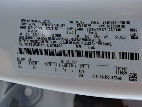 New 2026 Ford F350 XLT AWD/4WD image 22