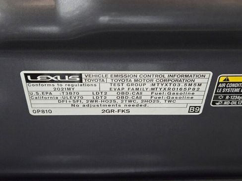 Certified 2021 Lexus RX 350 F Sport w/ Cold Area Package (CT) image 28