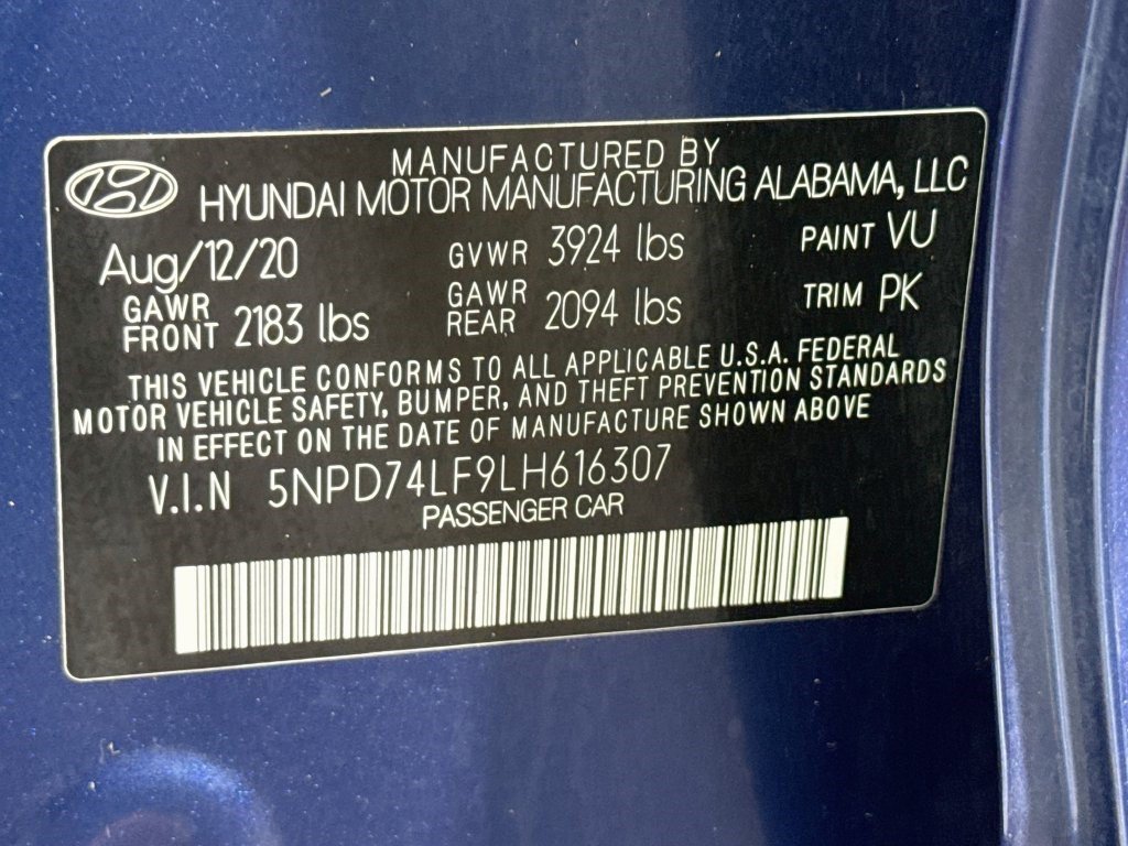 Used 2020 Hyundai Elantra SE FWD image 38