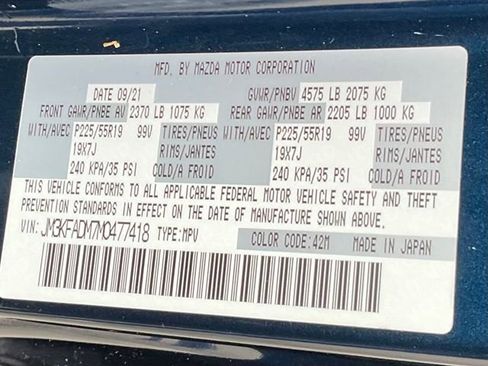 Used 2021 MAZDA CX-5 Grand Touring image 19