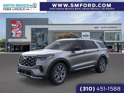 New 2025 Ford Explorer Platinum