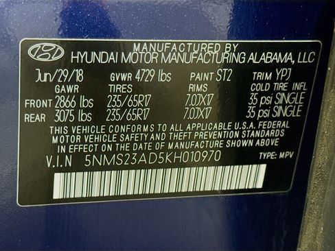 Used 2019 Hyundai Santa Fe SE image 37