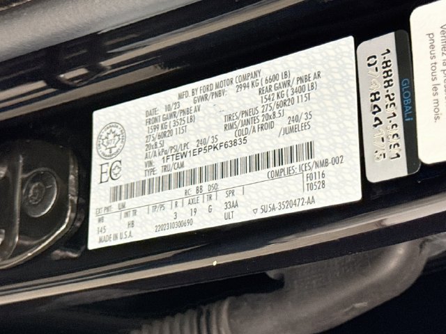 Certified 2023 Ford F150 Lariat w/ Equipment Group 502A High AWD/4WD image 33